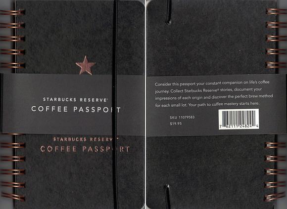 2017 RESERVE COFFEE PASSPORT SBX17-258070