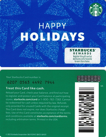 2022 6207 HAPPY HOLIDAYS 2022