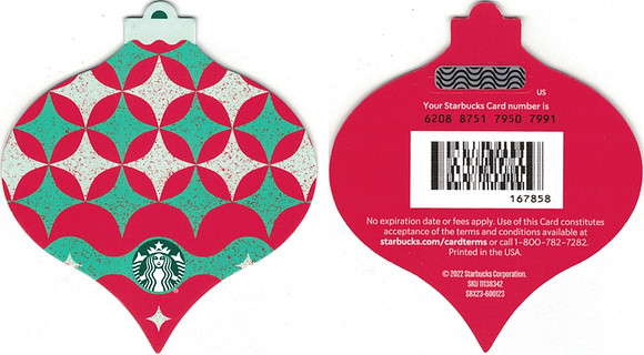 2022 6208 CHRISTMAS ORNAMENT 2022 DIECUT