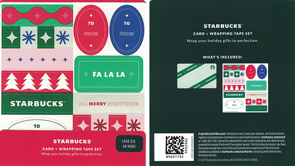 2022 WRAPPING TAPE SET