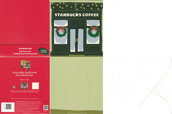 2025 RED SIREN MINI - BACKING & COFFEEHOUSE GREETING CARD