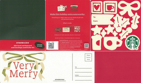 2025 VERY MERRY - BACKING, POSTCARD, & STICKER SET
