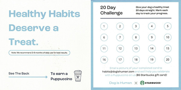 DOG IS HUMAN - 20 DAY CHALLENGE
