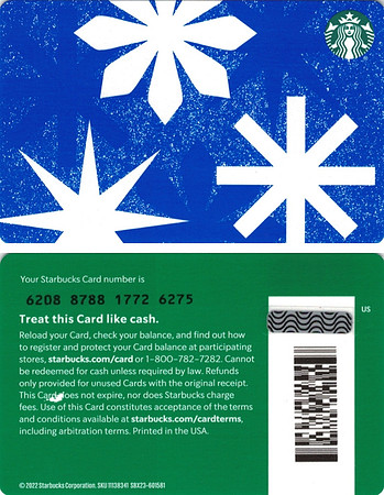 2022 6208 HOLIDAY SNOWFLAKE 2022 - BLUE