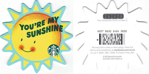 2021 6207 YOU'RE MY SUNSHINE - DIECUT