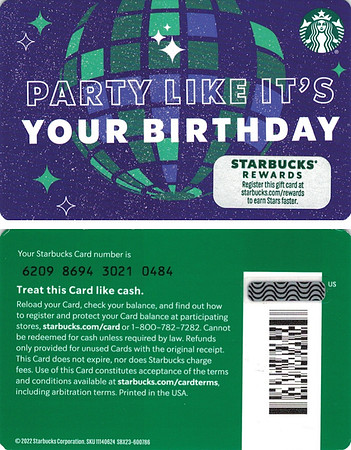2022 6209 PARTY LIKE IT'S YOUR BIRTHDAY