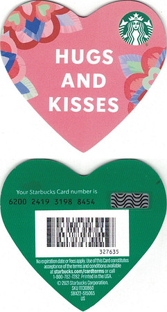 2021 6200 VALENTINE'S DAY 2022 MINI - HUGS AND KISSES