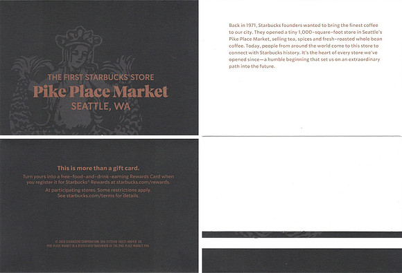 2020 PIKE PLACE MARKET - SLEEVE
