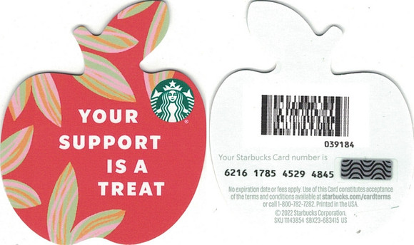 2022 6216 TEACHER 2023 MINI - YOUR SUPPORT IS A TREAT