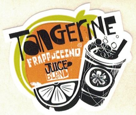 TANGERINE FRAPPUCCINO JUICE BLEND