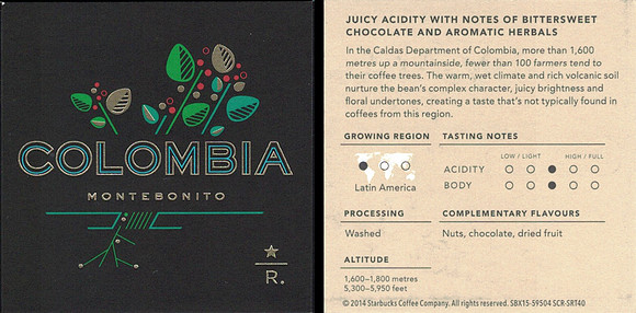2014 COLOMBIA MONTEBONITO