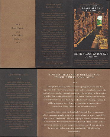 2004 AGED SUMATRA LOT 523 - TRIFOLD