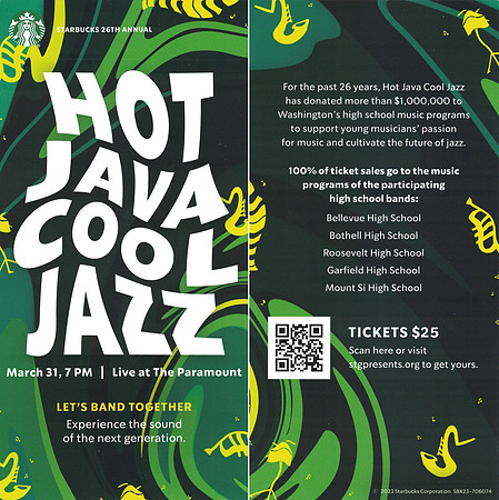 2023 HOT JAVA COOL JAZZ