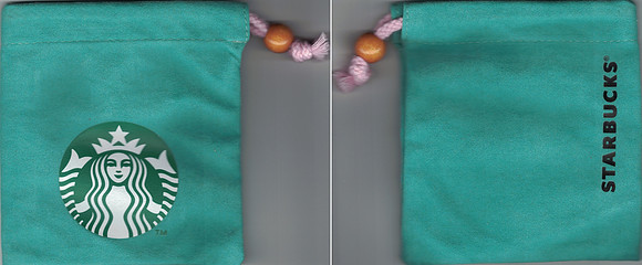 GREEN DRAWSTRING POUCH