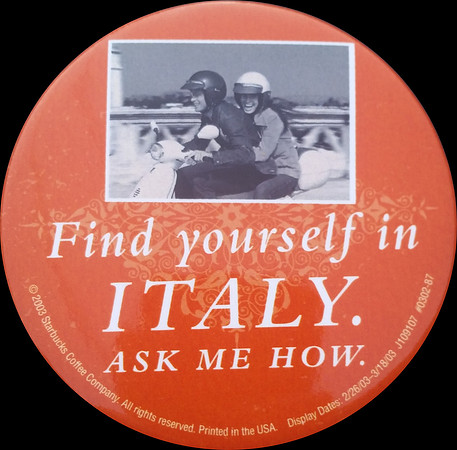 FIND YOURSELF IN ITALY - 2003