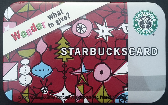 WONDER WHAT TO GIVE? - ORNAMENTS - 2002
