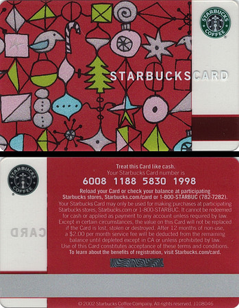 2002 6008 ORNAMENTS