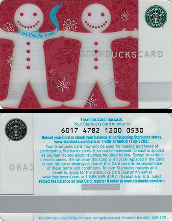 2004 6017 GINGERBREAD