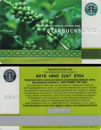 2004 6018 SHAREHOLDER 2005