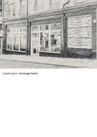 STOREFRONT DRAWING - MESSAGE CARD