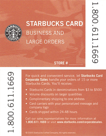 2005 CORPORATE SALES