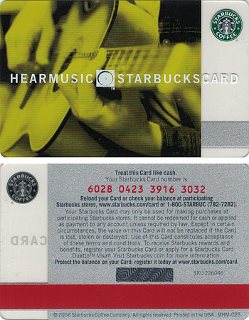 2006 6028 HEAR MUSIC TRIO - GUITAR