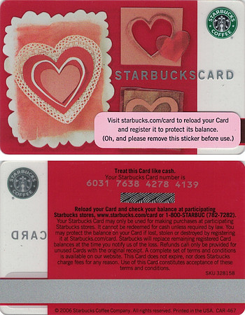 2006 6031 PAPER HEARTS