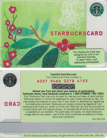 2007 6037 COFFEA ARABICA