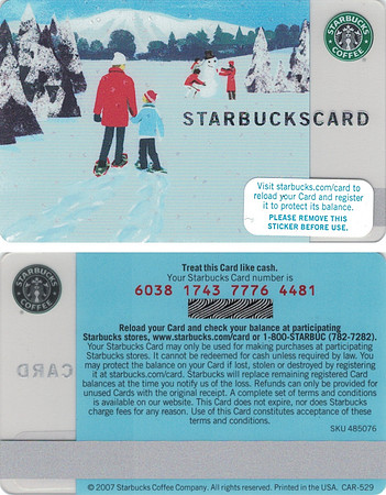 2007 6038 WINTER WALK