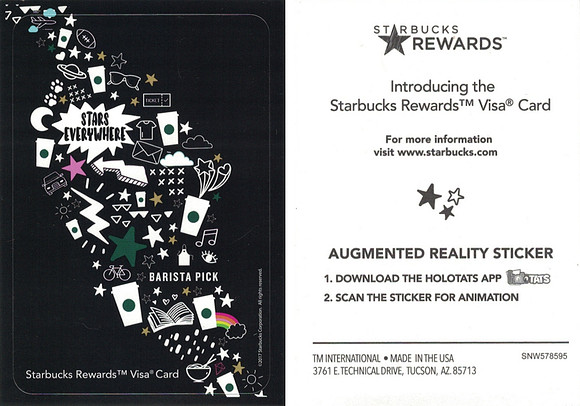 REWARDS VISA - AUGMENTED REALITY 2017