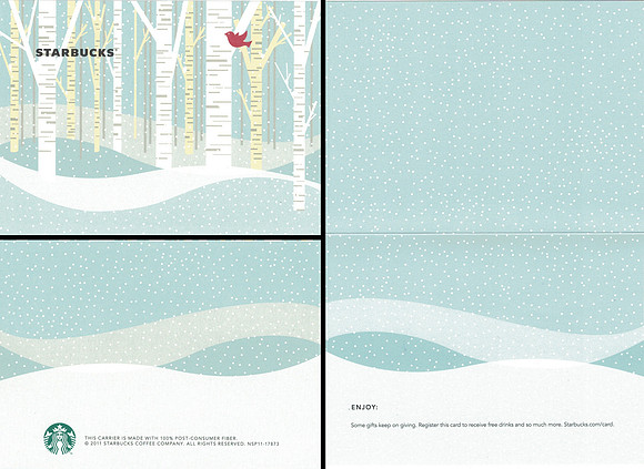 2011 COBRANDED - BIRCH TREES - SLEEVE