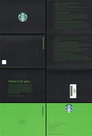 2011 PARTNER - BACKING:ENVELOPE - CHUCK BELL