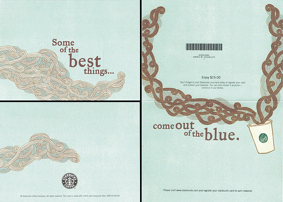 2012 SOME OF THE BEST THINGS COME OUT OF THE BLUE