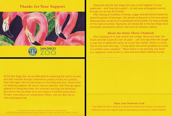 2003 FLAMINGOS - SLEEVE