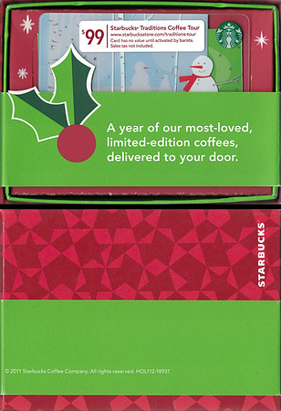 2011 TRADITIONS COFFEE TOUR - GIFT BOX - HOL112-18931