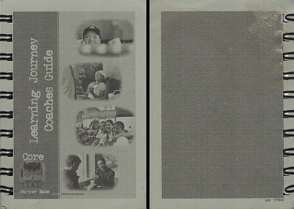 2002 CORE LEARNING JOURNEY - COACHES GUIDE - SKU179848