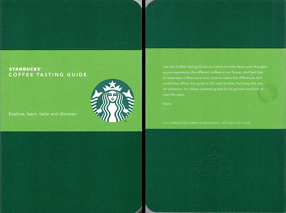 2011 COFFEE TASTING GUIDE