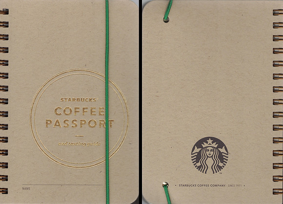 2014 COFFEE PASSPORT AND TASTING GUIDE - (BLANK SKEW) -NSP1430955