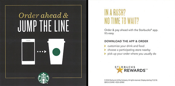 2016 ORDER AHEAD AND SKIP THE LINE