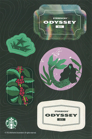 ODYSSEY BETA STICKER SHEETS - PLANTS - 2023