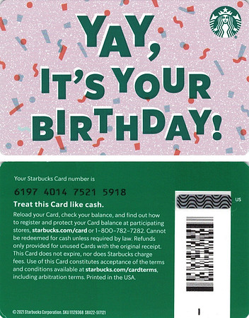 2021 6197 YOUR BIRTHDAY