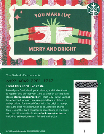 2021 6197 MERRY AND BRIGHT