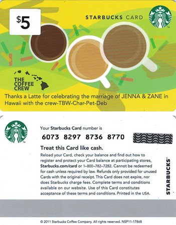2011 6073 COBRANDED - THREE CUPS - THE COFFEE CREW