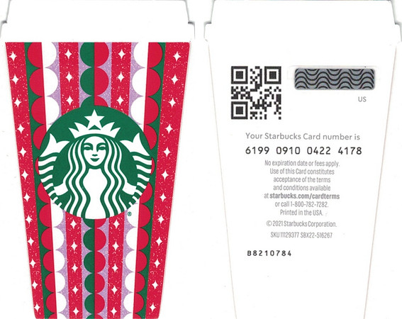 2021 6199 RED CUP 2021 MINI - PLAID