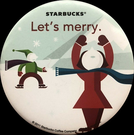LET'S MERRY BUTTON 2011 - CHINA - NEEDED