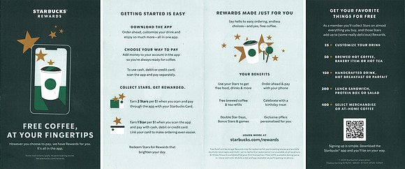 2020 REWARDS - FREE COFFEE AT YOUR FINGERTIPS