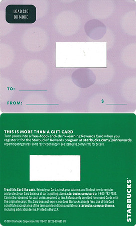 2024 VALENTINE'S DAY MINI - PURPLE - BACKING - SET OF 4