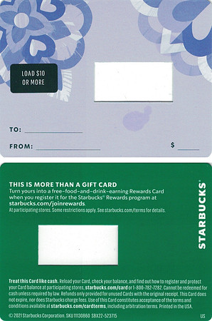 2021 VALENTINE'S DAY 2022 MINI - BACKING - BLUE