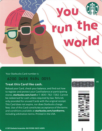 2021 6200 YOU RUN THE WORLD