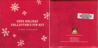 2003 HOLIDAY COLLECTOR'S PIN SET BOX - 1ST EDITION